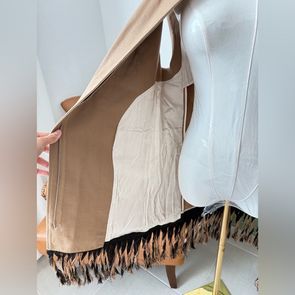 3.1 Phillip Lim 100% Wool Vest Brown Size US S/P EUC - Picture 15 of 15